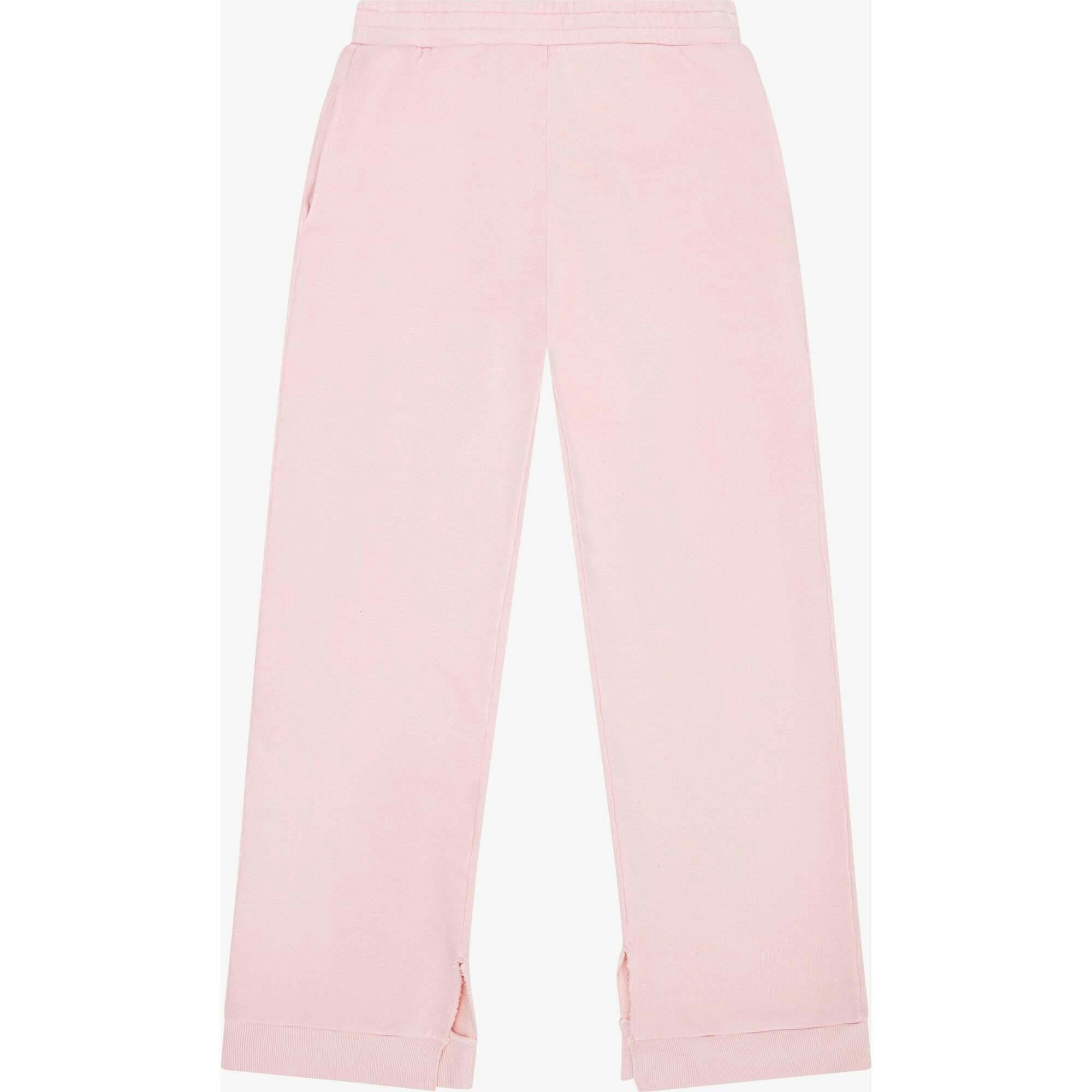 Tenly Cotton Fleece Split Hem Pocket Pant