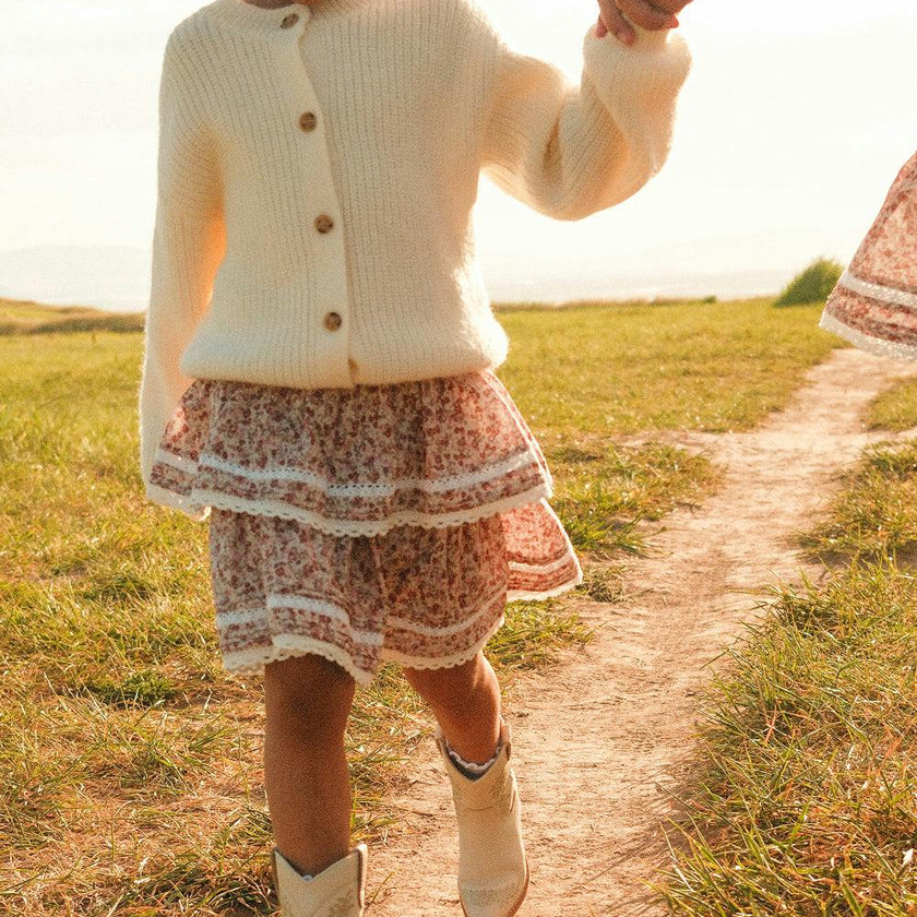 Mini Avery Boot in Cream
