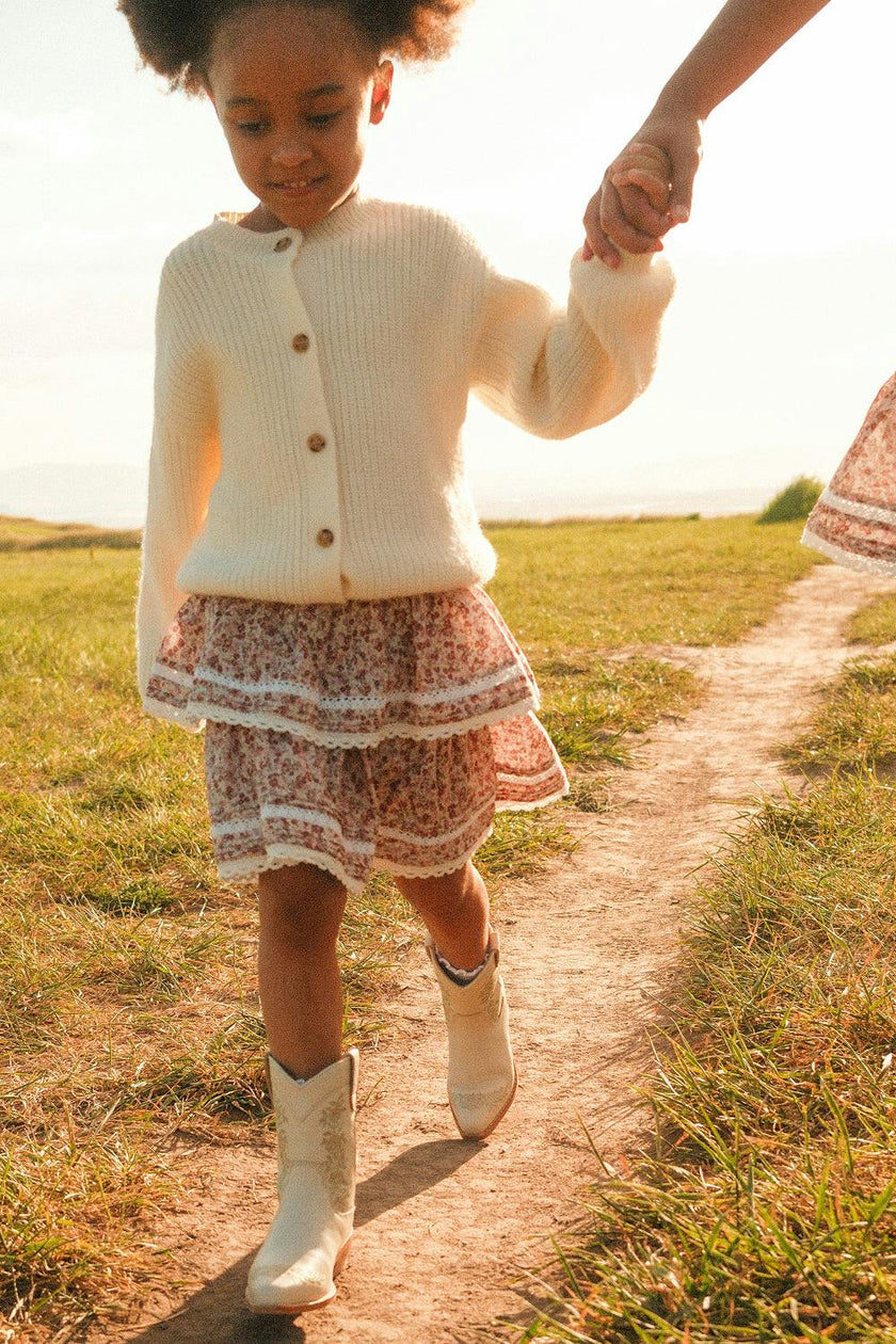 Mini Avery Boot in Cream