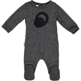 Shadow Shape Long Sleeve Footie