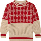 Alpaca Checker Sweater