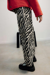 Dakota Trouser Zebra Print