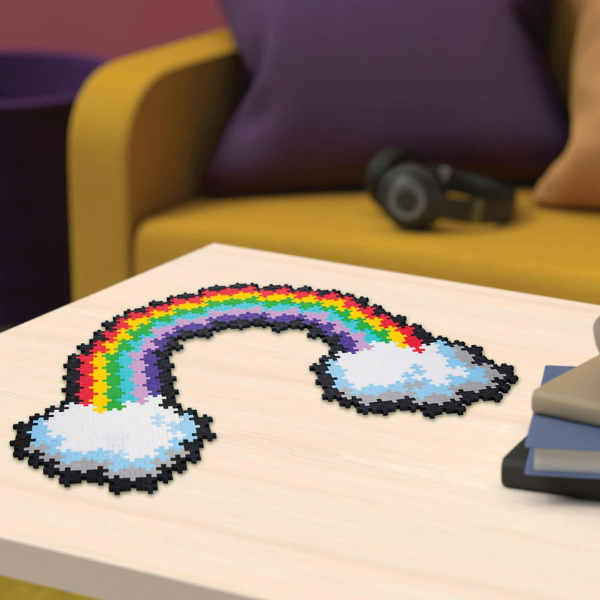 Plus-Plus: Puzzle by Number - Rainbow - 500 Pieces