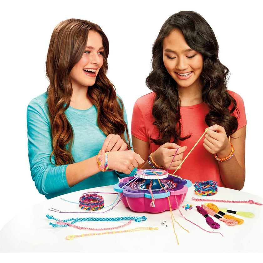 Shimmer 'N Sparkle: 6-in-1 Ultimate Friendship Bracelet Studio
