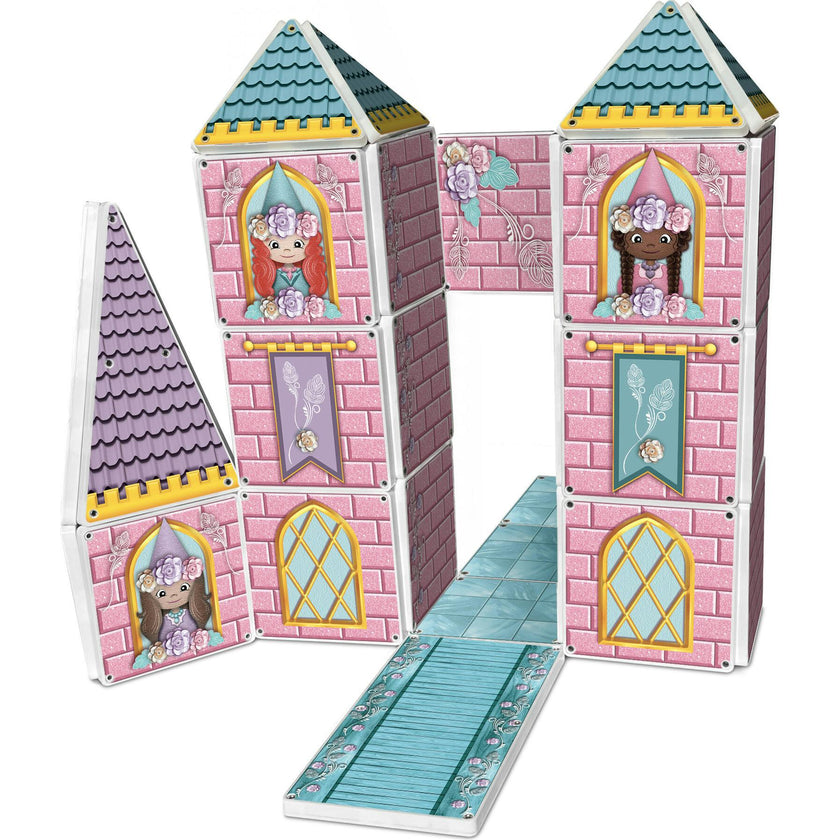 Princess Castle Magna-Tiles Structure