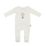 Air Balloon Footie and Beanie Set