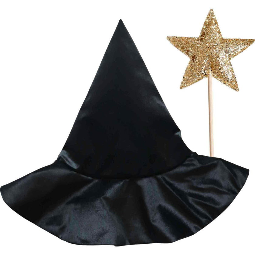 Spellbound Witch  Costume Set, Black