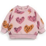 Baby Abstract Heart Print Sweatshirt