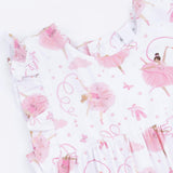Ribbon Ballerinas - Ruffle Playsuit