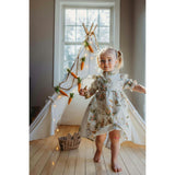 Aoki Dress-Bramble Rabbit Short Sleeve