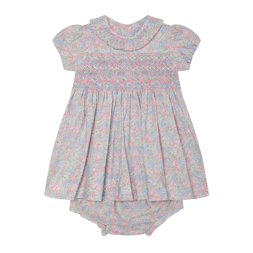 Hand-Smocked Baby Dress