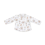 Woodson's Family Cabin - Long Sleeve Polo Button Up