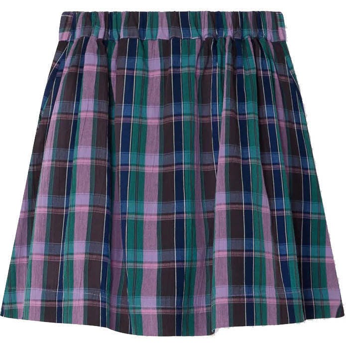 BONPOINT Esterina Plaid Skirt - Violet