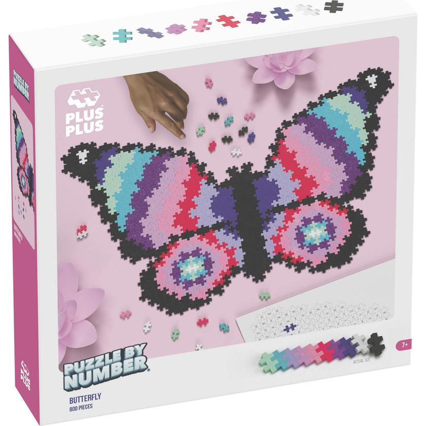 Plus-Plus: Puzzle by Number - - 800 Pieces
