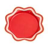 Packed Party Red 8 In Paper Plate Set