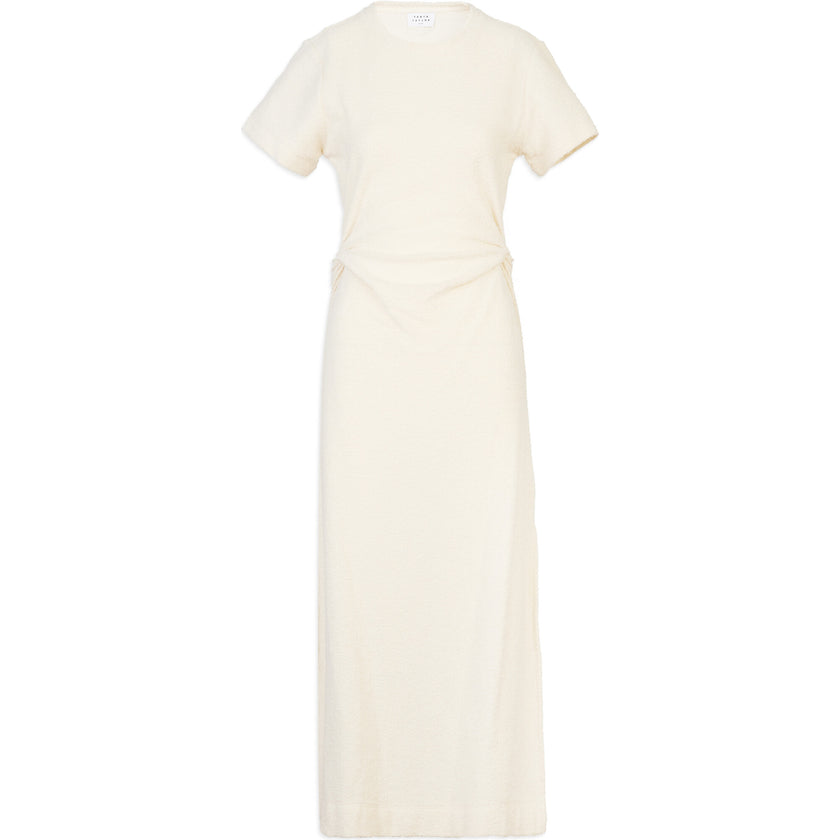 Women's Short Sleeve Aurora Dress, Cream