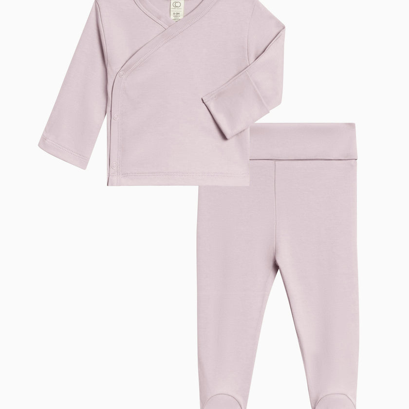 Riley 2 Piece Kimono Wrap Top and Pant Set
