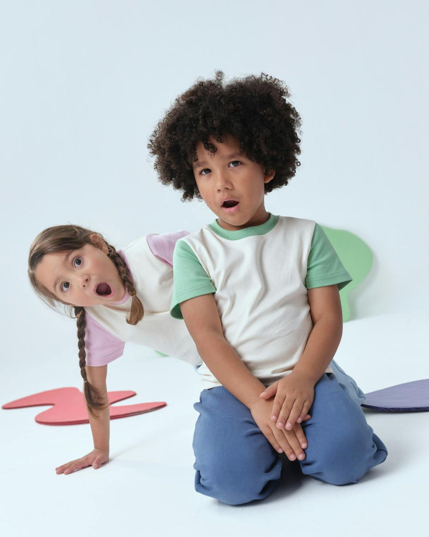 Kids Tee - Colorblock