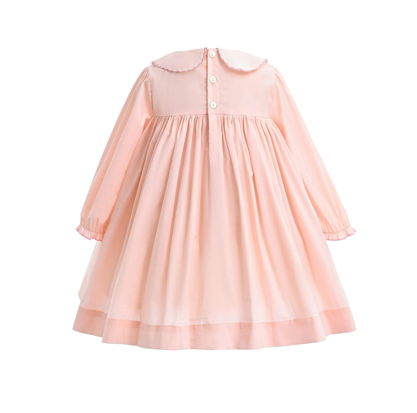 Pink Blossom Smocked Dress