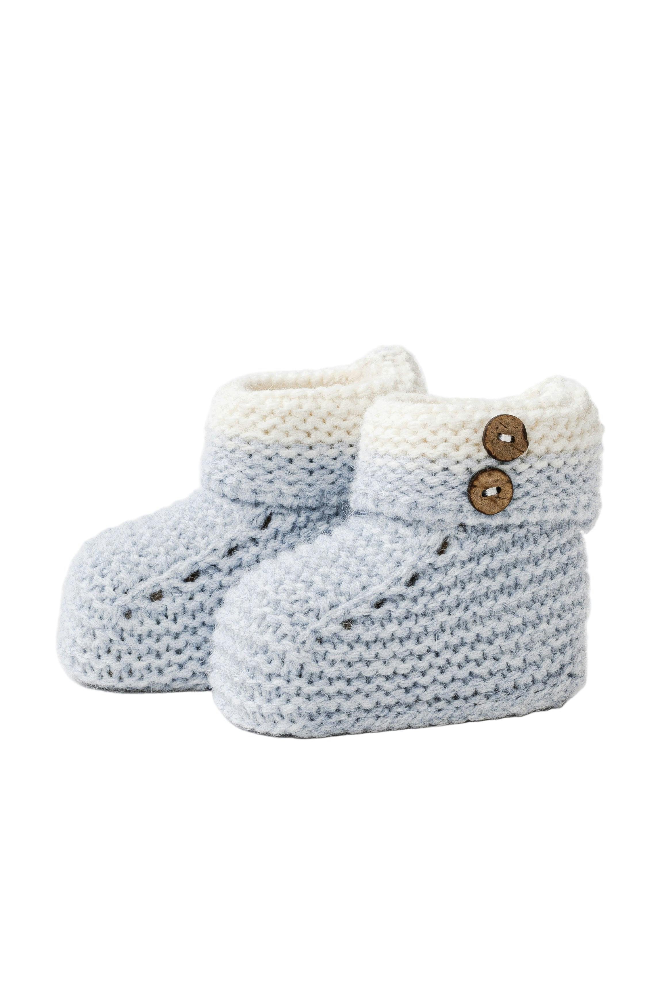 Cozy Button Booties