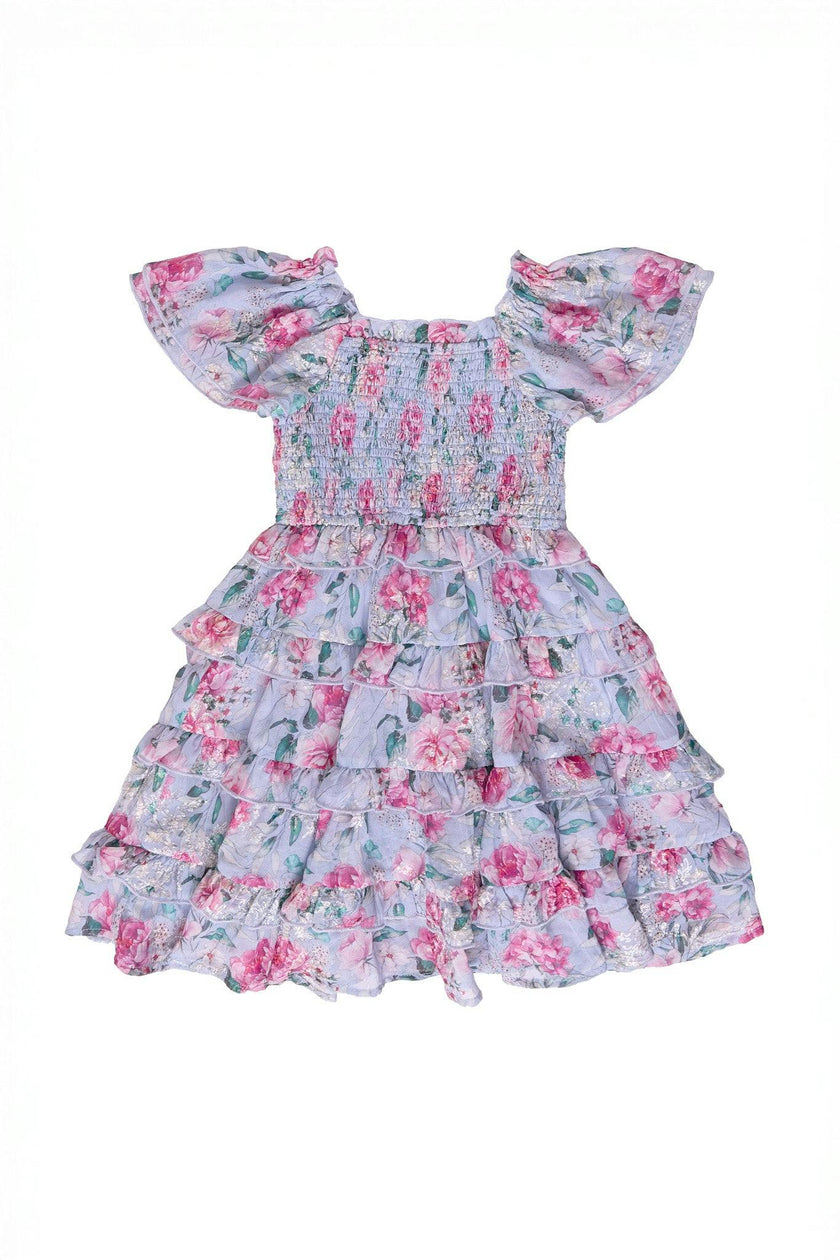 Mini Winnie Dress in Peony Blossoms