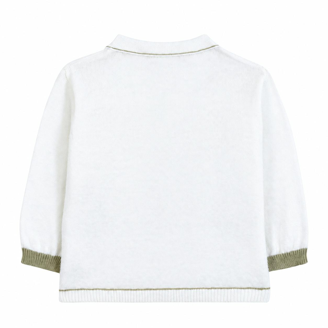 TARTINE ET CHOCOLAT Baby Cardigan - Nacre