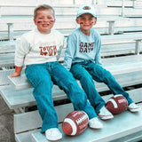 Game Day Patch Sweatshirt - Gray