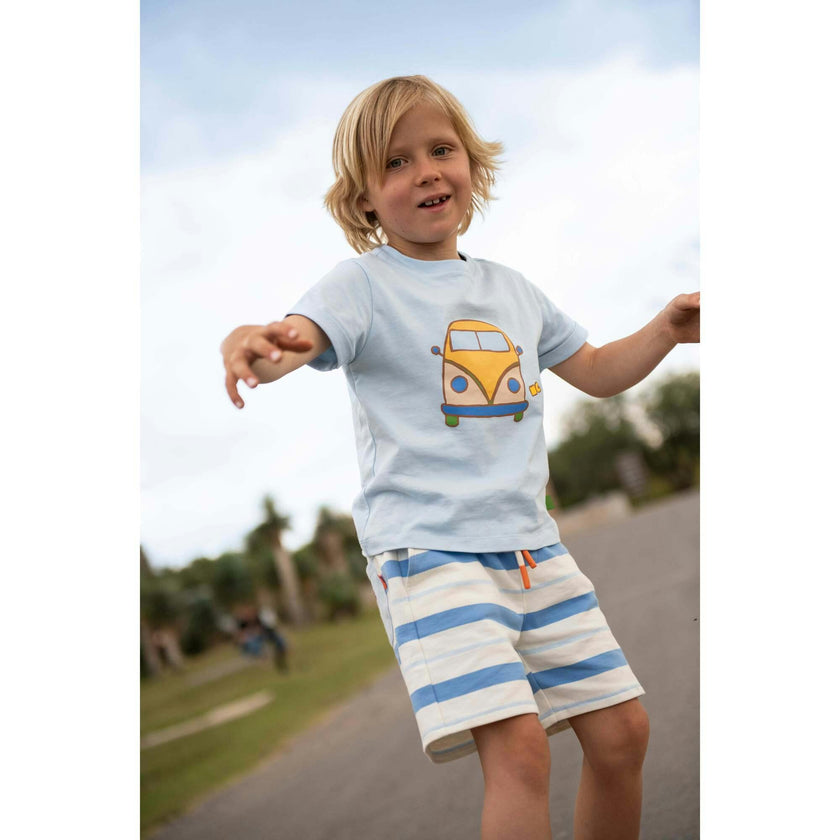 Blue Groovy Van T-Shirt