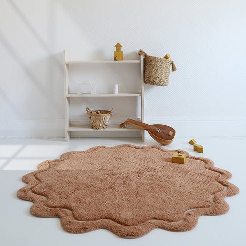 Children's washable cotton mat SWEET APRIL TOFFEE