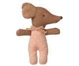 Sleepy wakey baby mouse in matchbox - Rose