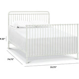 Winston Full Size Bed Conversion Kit Washed