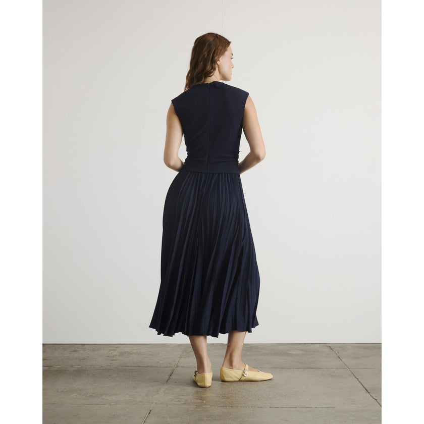 Carly Dress, Navy