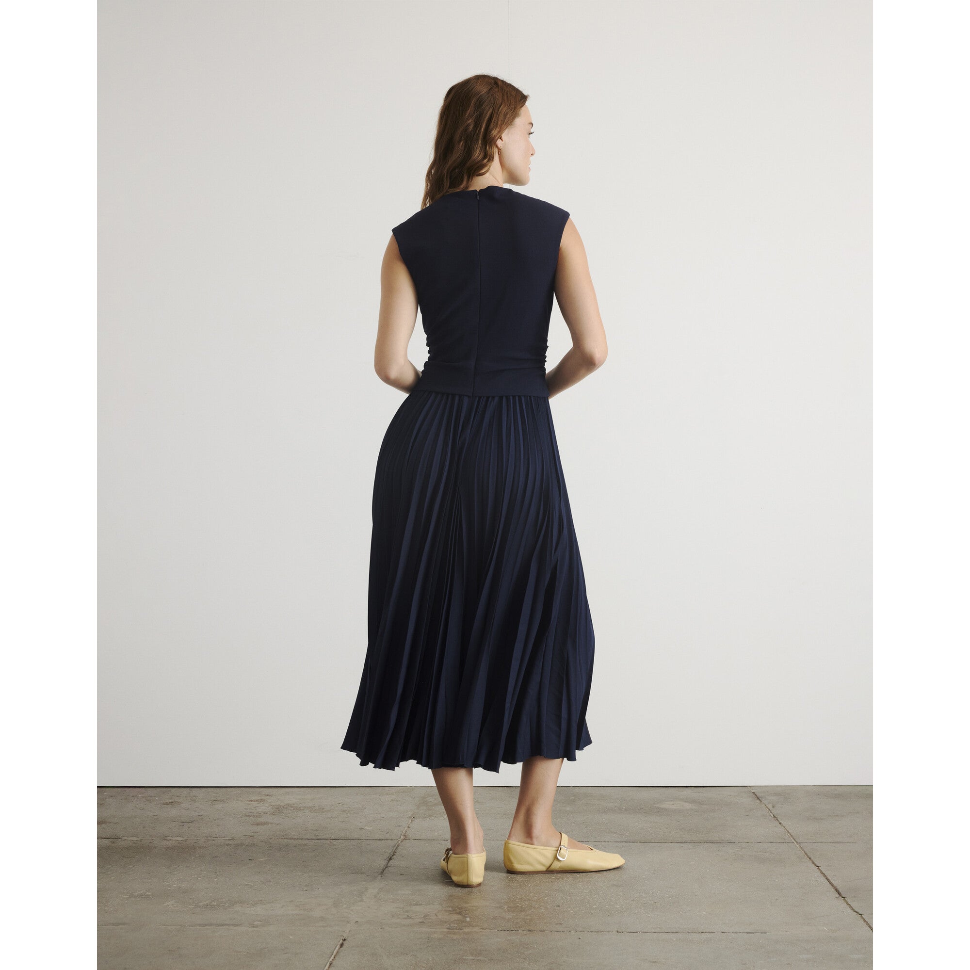 Carly Dress, Navy
