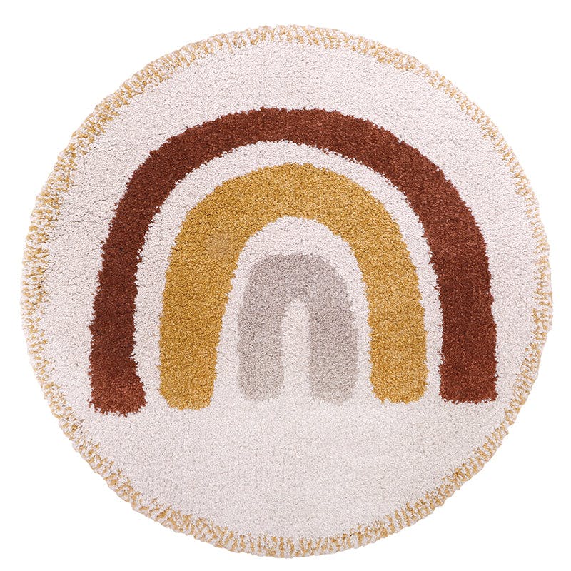 Bohemian Rainbow Round Rug