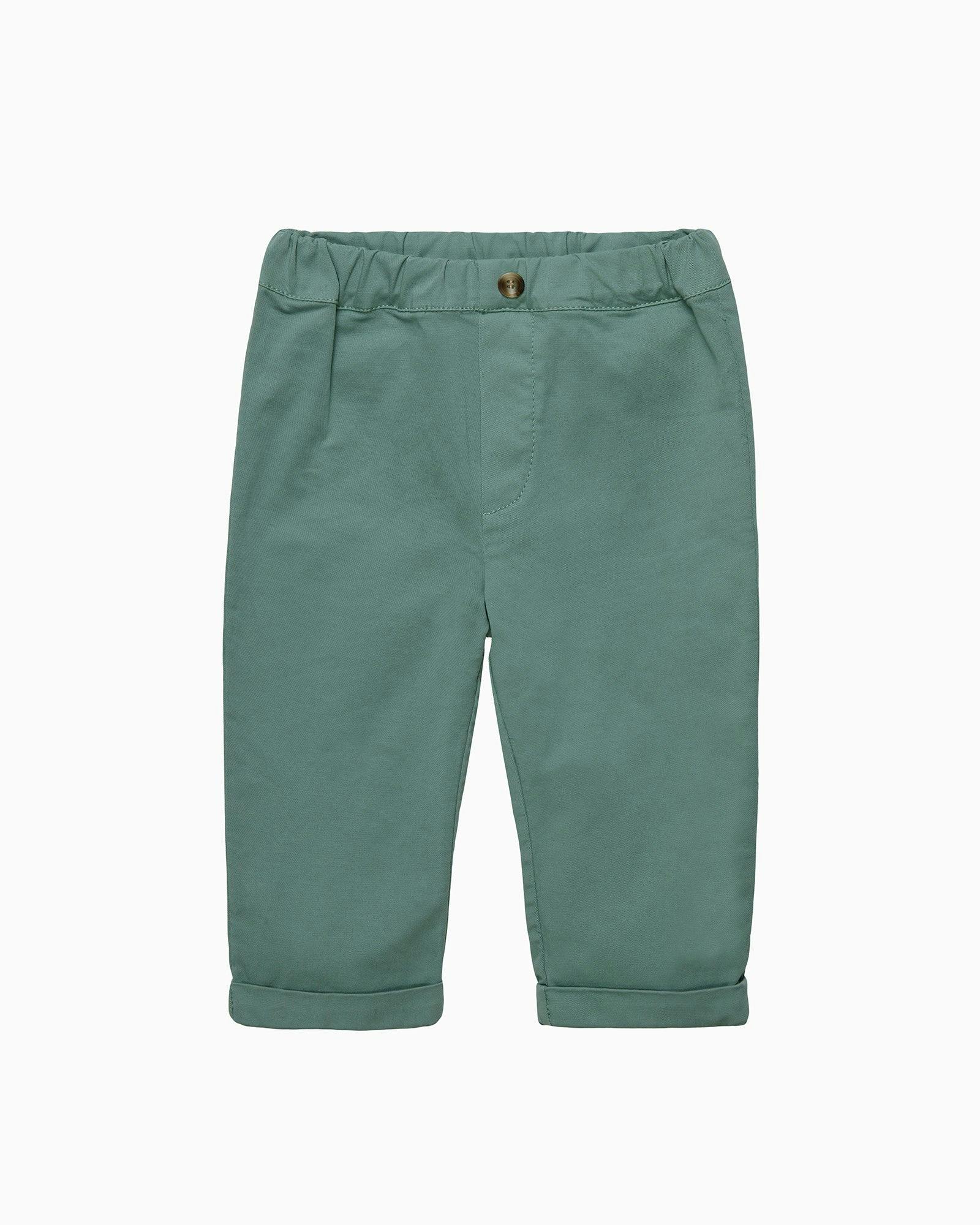 Baby Jacob Trousers in Sage