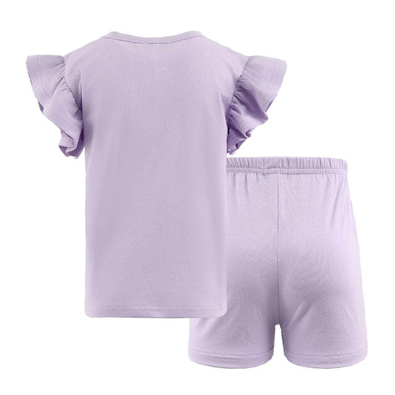 Lavender Pretty Bows Short Set