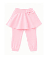 Pink Skirted Bow Jogger