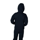 Black Loose-Fit Hoodie