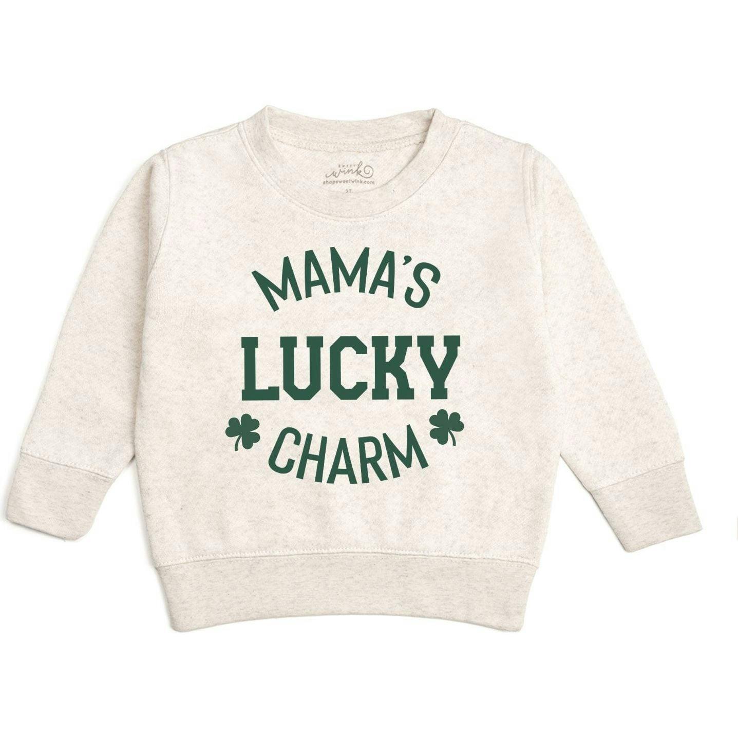 Mama's Lucky Charm St. Patrick's Day Sweatshirt
