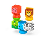 Geomag™ Magicube Safari Stacking – 10 Piece Magnetic Blocks