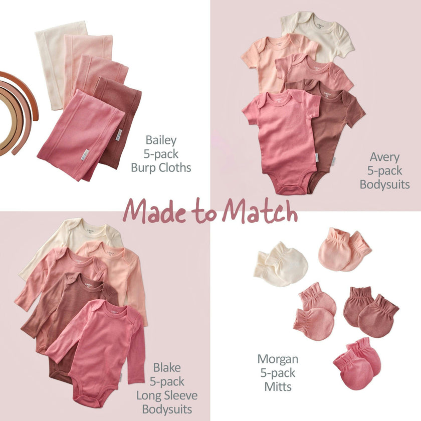 RORY 10-Pack Short Sleeve Ruffle Bodysuits