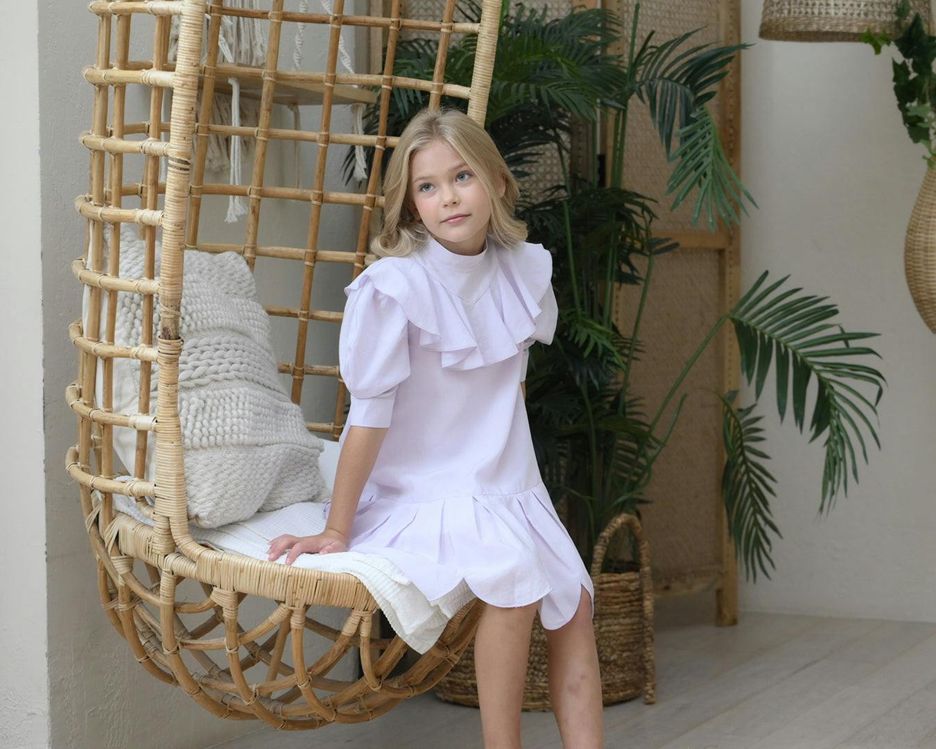 Olivia dress (blush pink)