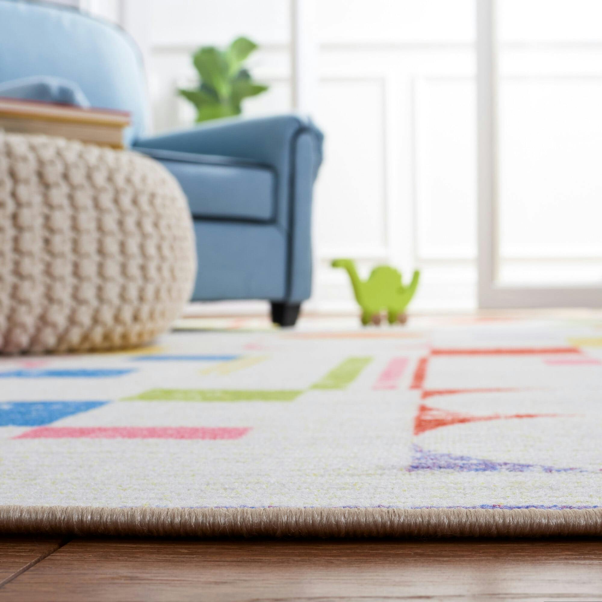 Kids Playhouse Bert Rug, Red