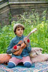 Kids Fingerless Fold-Over Mittens