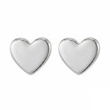 Tiny Heart Stud Earrings