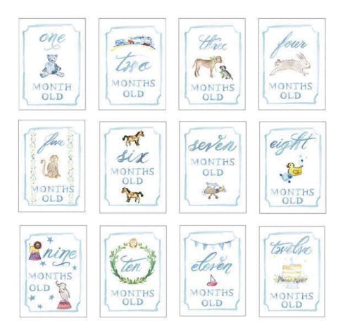 Monthly Milestone Cards