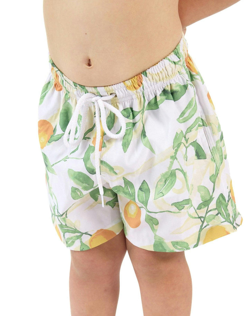 The Valencia - Boys Swim Trunks UPF 50+