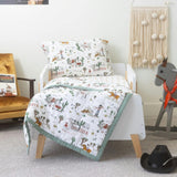 Cotton Muslin Toddler Comforter - Cowpoke