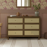 Namesake Marin with Cane 6 Drawer Assembled Dresser (49")