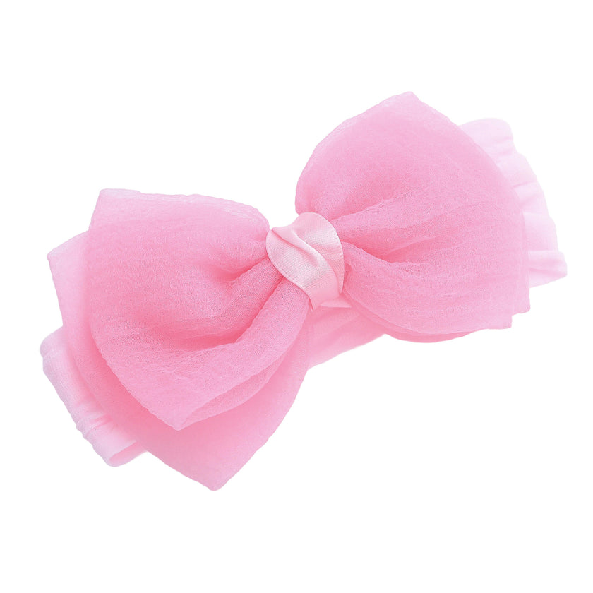 Sheer Knot Bow Headband
